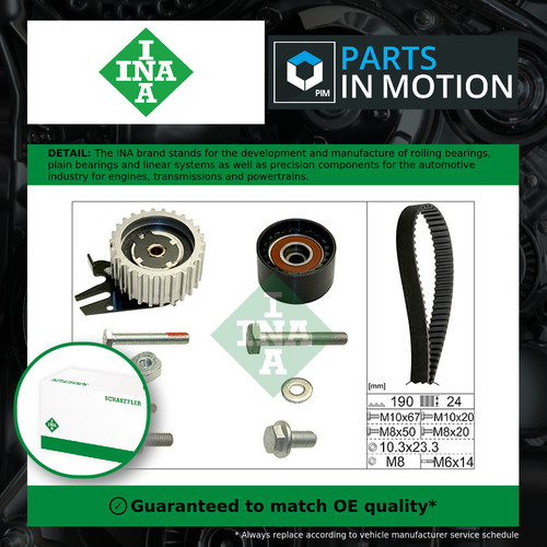 Timing belt kit fits saab - kit, 9-3