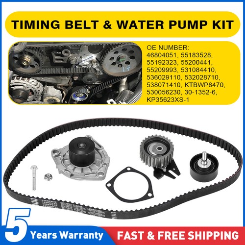 Timing belt water pump kit - belt, &