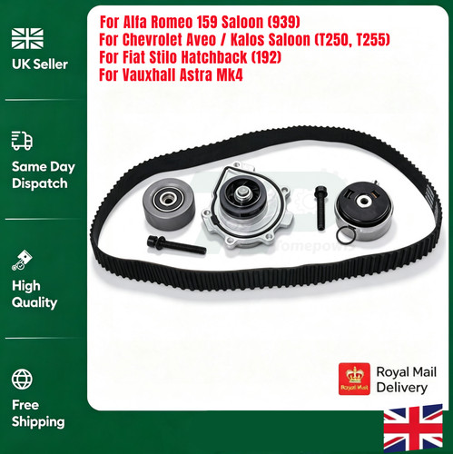 Timing cam belt water pump - timing,